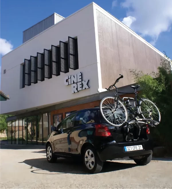 Rack Portabicicletas Para Cajuela R7 Rack On Color Negro