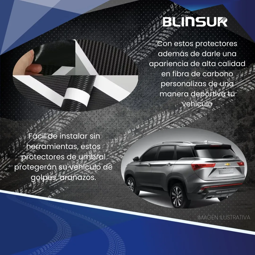 Protección Bl De Estribos 4 Puertas Para Captiva - Image 2