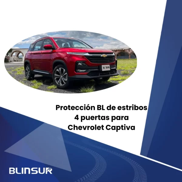 Protección Bl De Estribos 4 Puertas Para Captiva