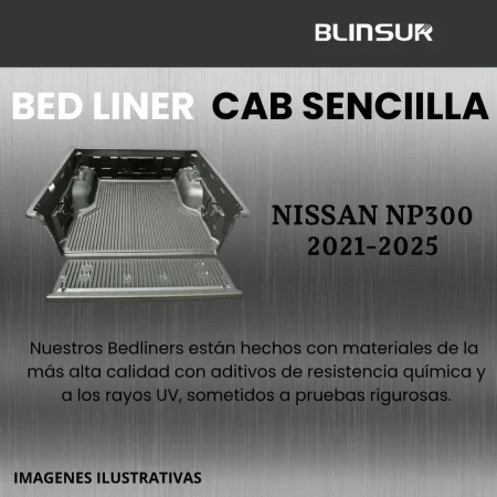 Bedliner Ruggedliner Para Np300 2022-2023 Cabina Sencilla - Image 2