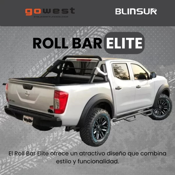 Roll Bar Elite Pintado Para Toyota Tacoma 2016 - 2024