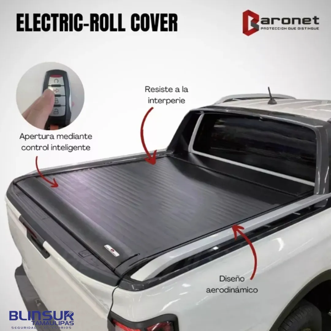 Tapa Batea Retractil Electrica Ford F150 Dob Cab 15 - 22 - Image 2