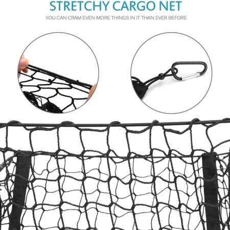 Mictuning Red De Almacenamiento De 3 Bolsillos Para Cajuela - Image 2