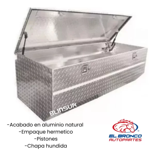 Caja De Herramientas Tipo Baul Aluminio Mid Size