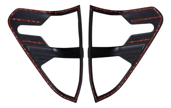 Moldura Calaveras Faros Toyota Hilux 2015-2018