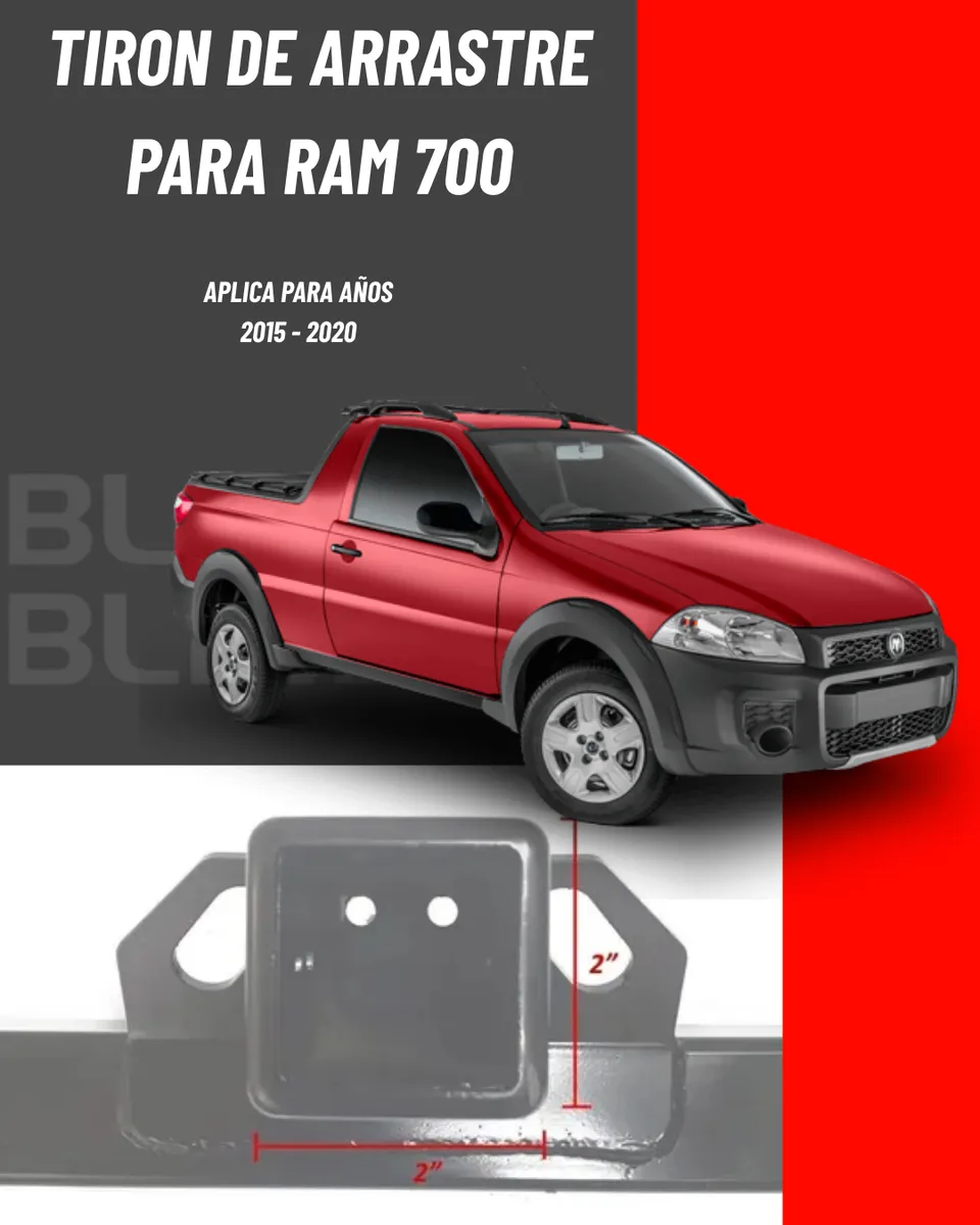 Tiron Jalon De Arrastre Dodge Ram 700 2015 - 2020 Bronx - Image 2