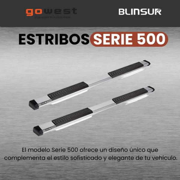 Estribos Serie 500 Compatibles Con Jac Frison T8 2020 - 2023