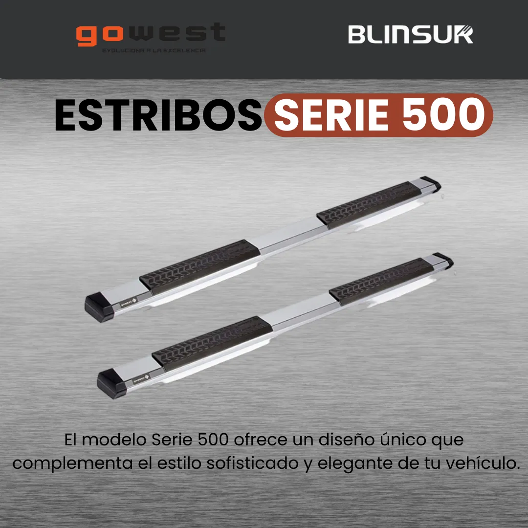 Estribos Serie 500 Silverado 2007 - 2013 Cabina Extendida - Image 2