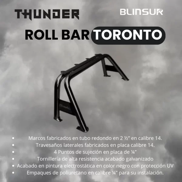 Roll Bar Batea Toronto Para Np 300 2016 - 2024