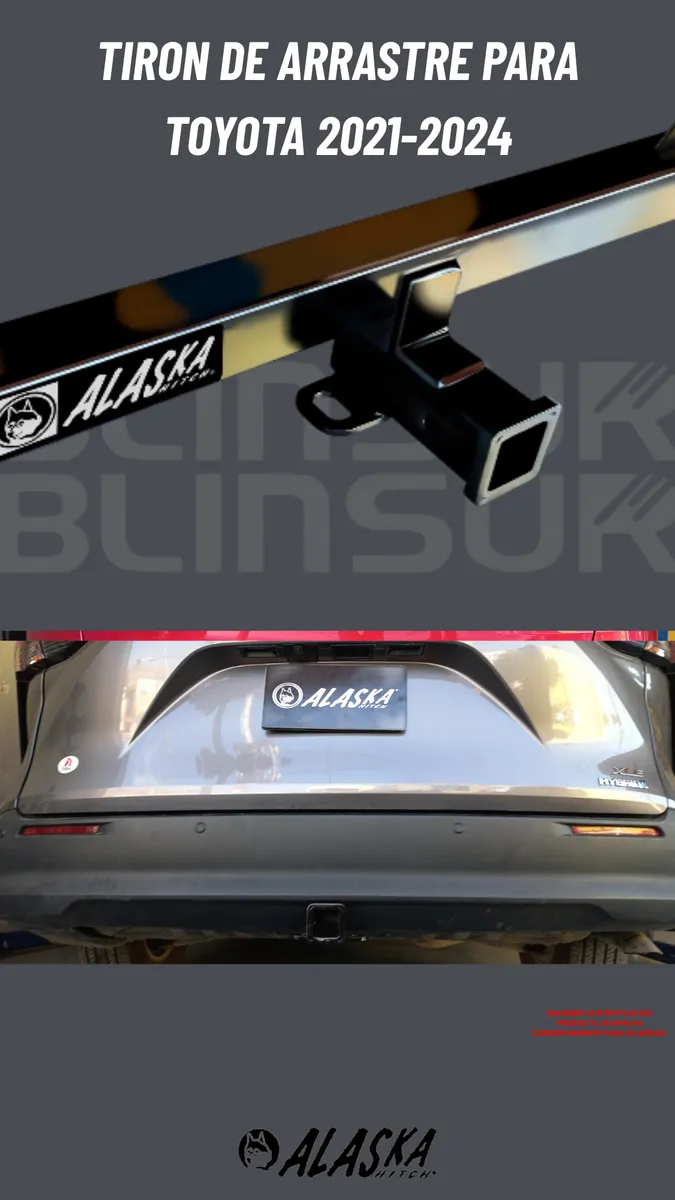 Tiron Jalon De Arrastre Toyota Sienna Corte Fascia 2021-2022 - Image 2