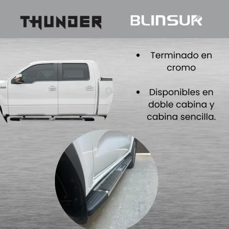 Estribos Mg Para Ford Ranger Doble Cabina 2013 - 2022 - Image 2