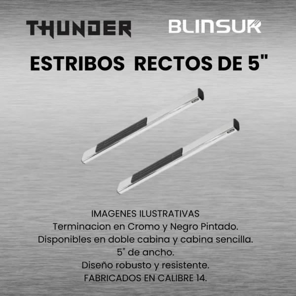 Estribos Recto Para Ford Super Duty 2017 - 2022