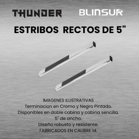 Estribos Recto Para Suzuki Jimny 2021 - 2024 - Image 2