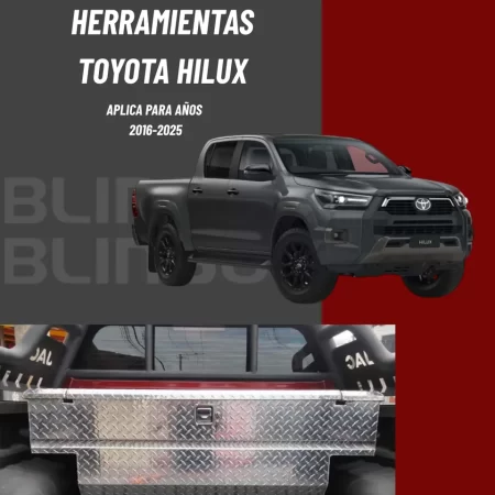 Caja De Herramientas Toyota Hilux 2016-2024+  C/resaques - Image 2