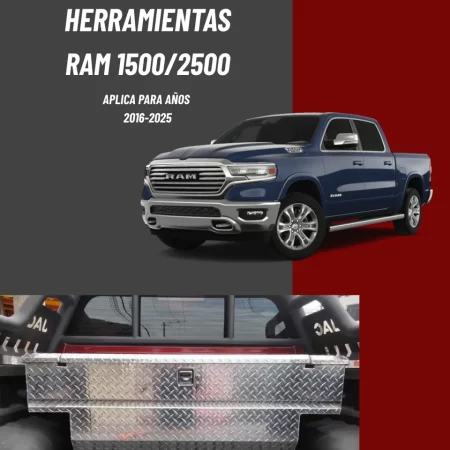 Caja De Herramientas Ram 1500/2500 2016-2024+ C/resaques - Image 2