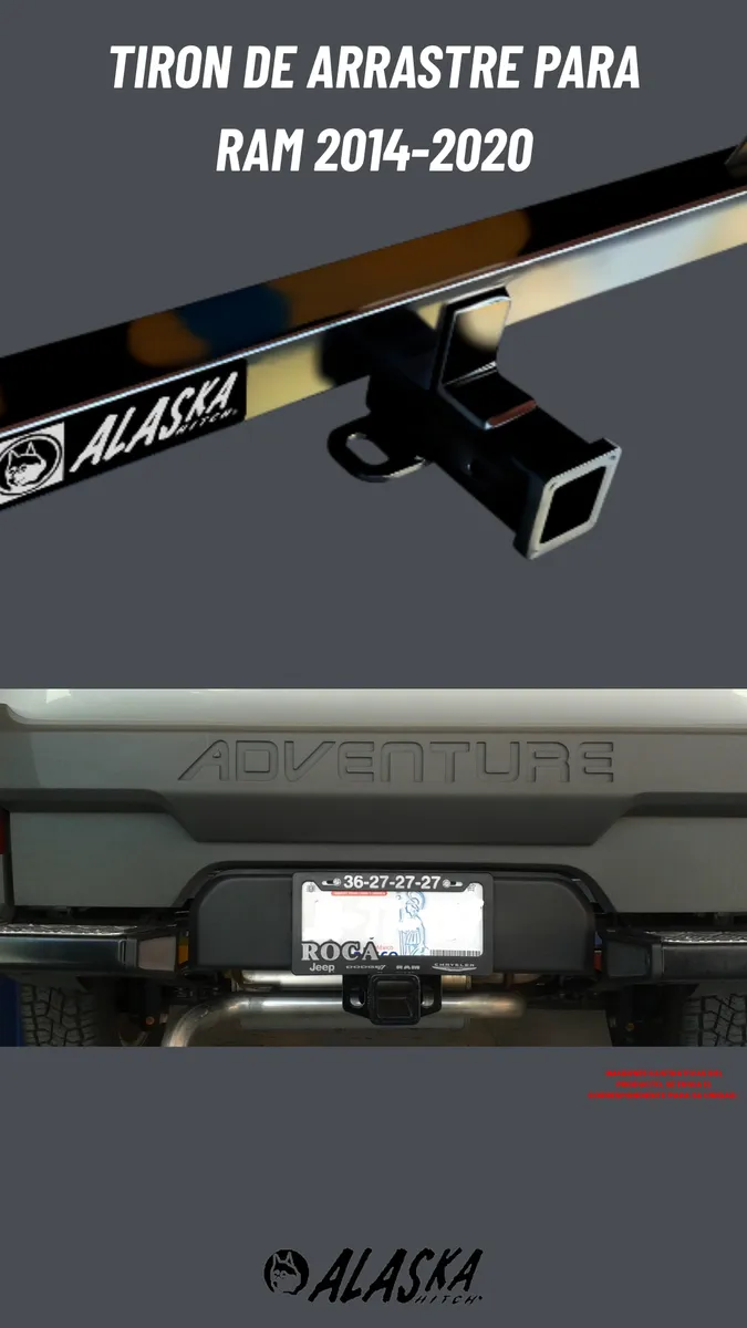 Tirón De Enganche Ram 700 2014-2020 Alaska - Image 2