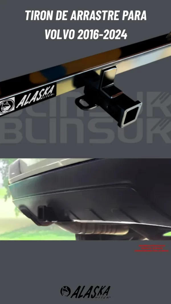Tiron Jalon De Arrastre Para Volvo Xc-90 2016-2020 Alaska