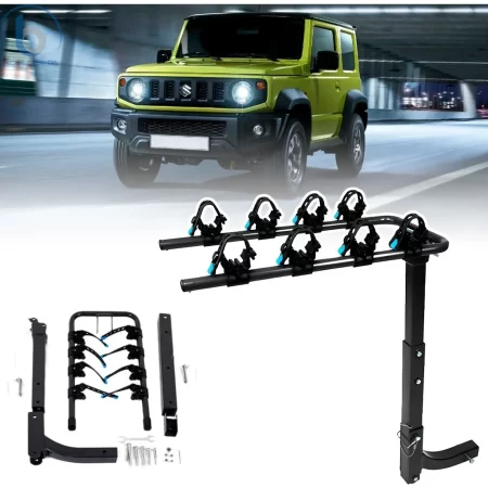 Rack Portabicicleta Tirón P/4 Bicis Para Suzuki Jimny - Image 2
