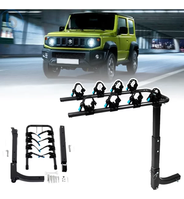 Rack Portabicicleta Tirón P/4 Bicis Para Suzuki Jimny