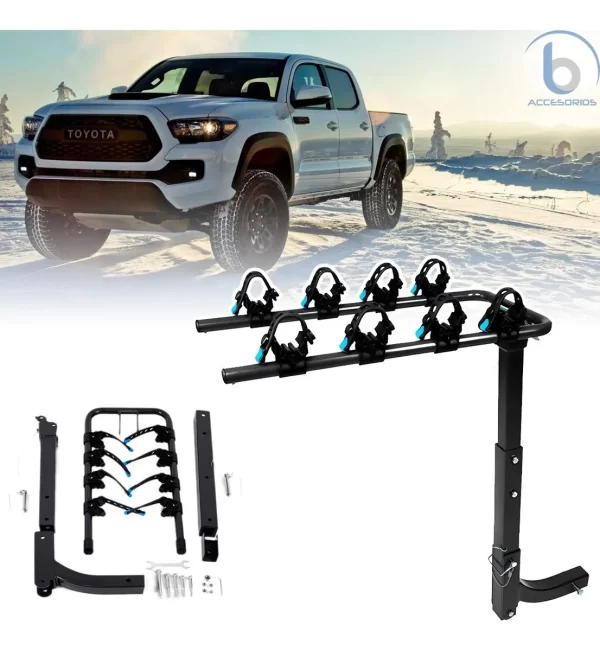 Rack Portabicicleta Tirón P/4 Bicis Para Toyota Tacoma