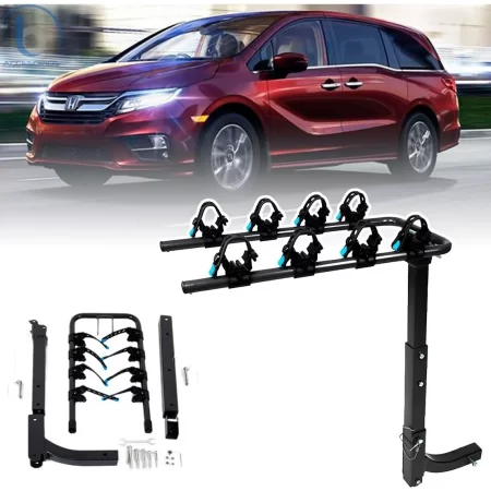 Rack Tirón Portabicicletas P/4 Bicis Para Honda Odyssey - Image 2