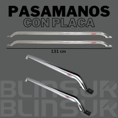 Barras Pasamanos Acero Para Chevrolet S10 Max Doble Cabina - Image 2