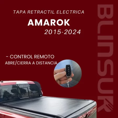 Tapa Cubre Batea Electrica Para Amarok 2015-2024 Doble Cab - Image 2
