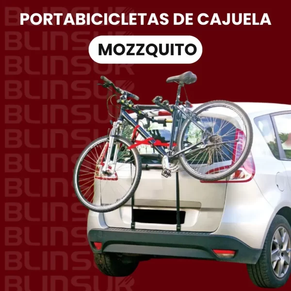 Portabicicletas De Cajuela Tipo Mozzquito Para 3 Bicicletas