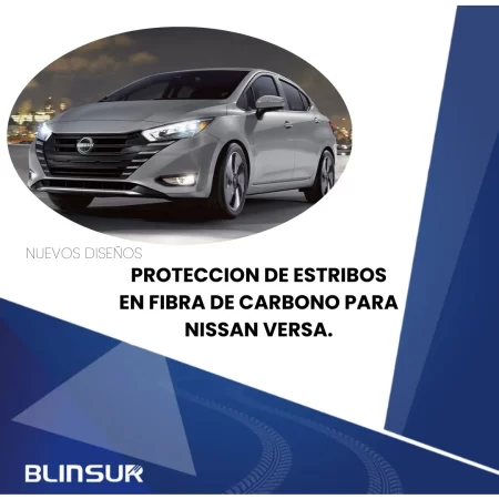 Protección De Estribos 4 Puertas Para Nissan Versa - Image 2