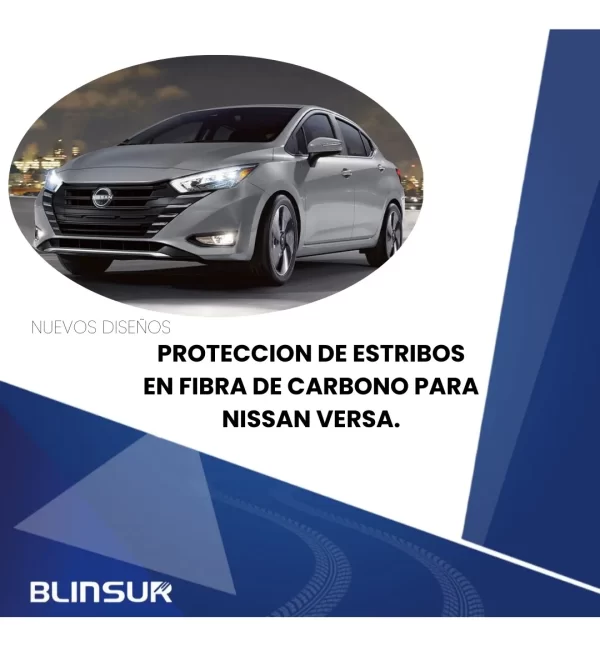 Protección De Estribos 4 Puertas Para Nissan Versa