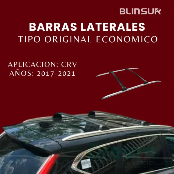 Barras Laterales Portaequipaje Para Crv 2017-2021 Ecomonica
