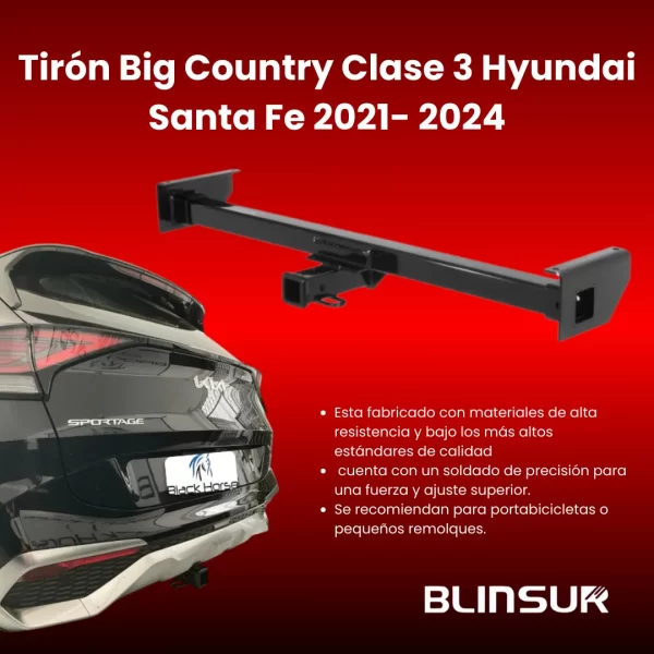 Tiron Jalon De Arrastre Big Country Hyundai Santa Fe 2021-24