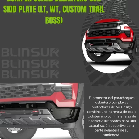 Bumper Fascia Delantera Air Design Silverado 2022 - 2025 - Image 2