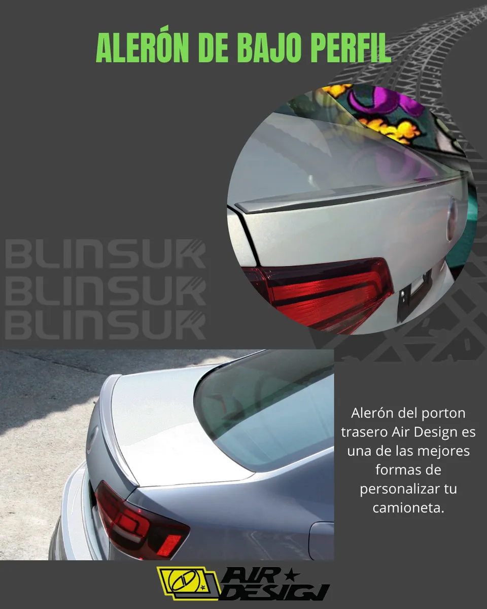 Aleron De Bajo Perfil Vw Jetta 2011 - 2018 - Image 2