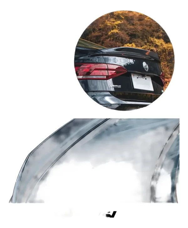 Alerón De Alto Perfil Para Vw Virtus 2020 - 2025