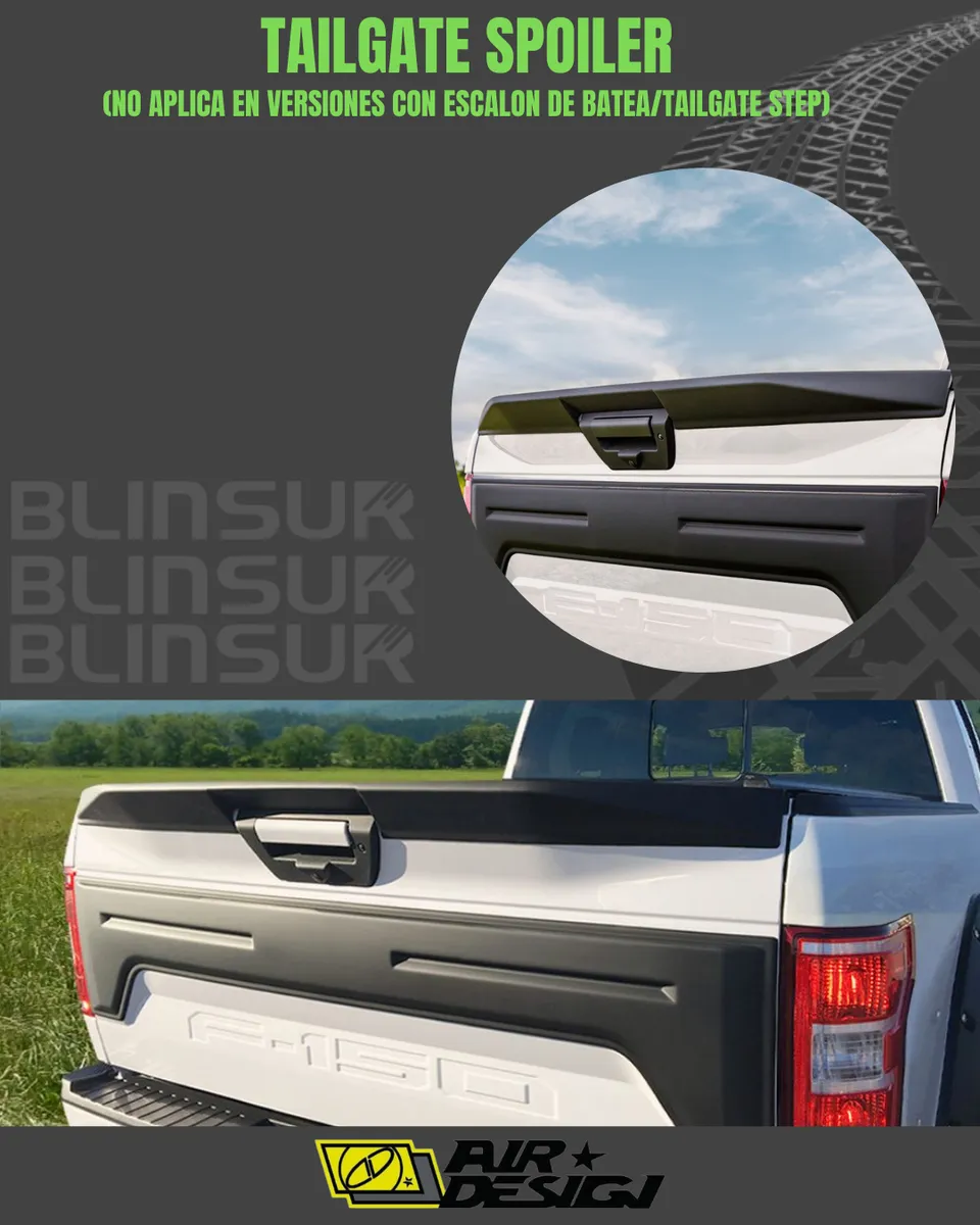 Tailgate Spoiler Para Ford F-150 2015 - 2020 - Image 2