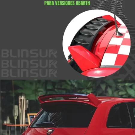 Alerón De Techo Para Versiones Abarth Fiat 500 2012 - 2019 - Image 2