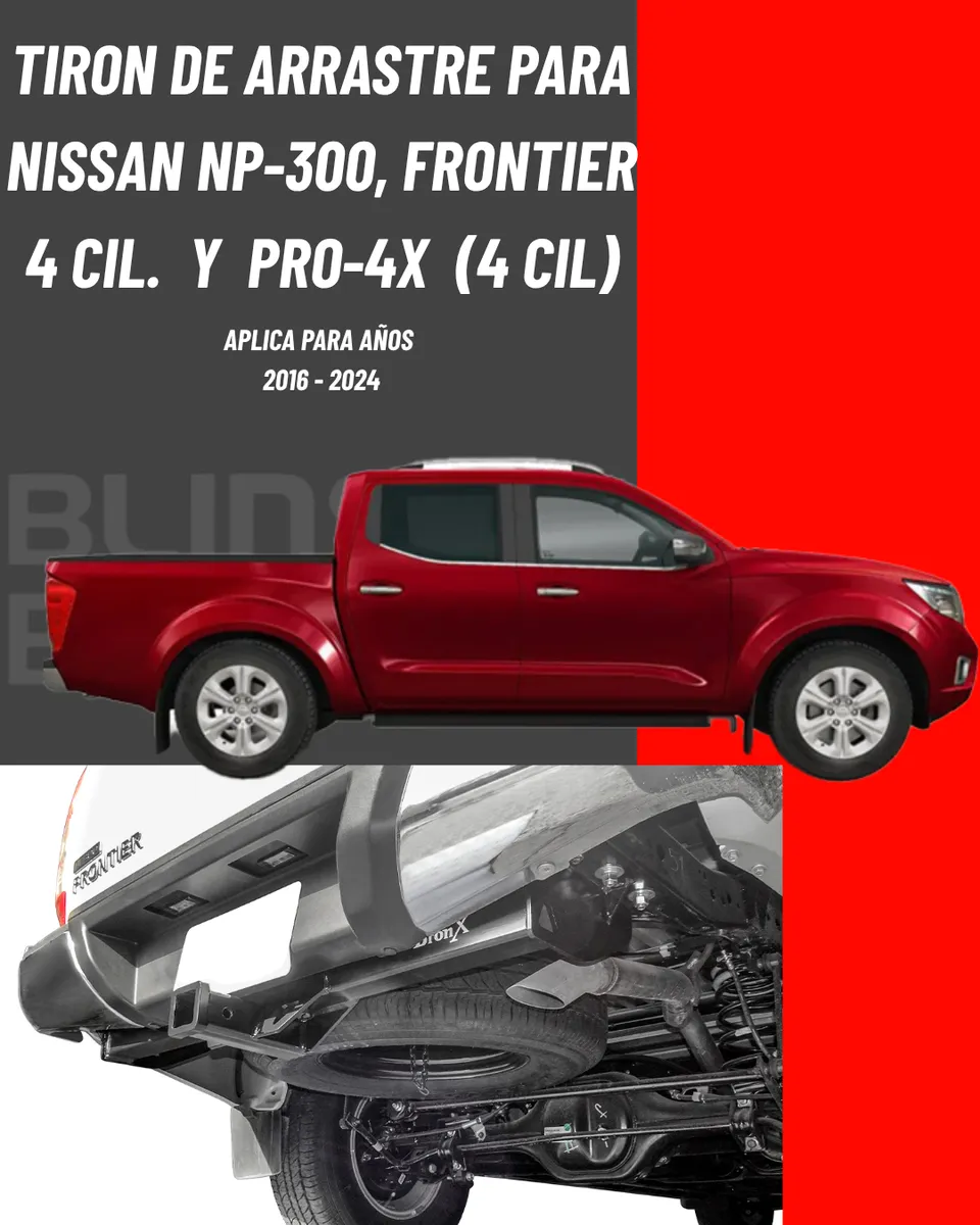 Tiron Jalon De Arrastre Nissan Np300 Frontier 2016 - 2024 - Image 2
