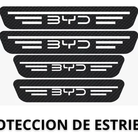 Sticker Protección De Estribos Puertas Byd Diseño 9 - Image 2