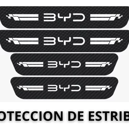 Sticker Protección De Estribos Puertas Byd Diseño 10 - Image 2
