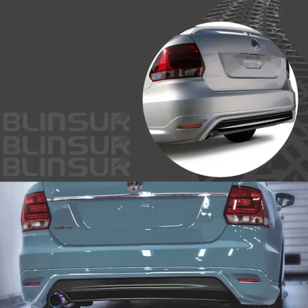 Spoiler Trasero Difusor Vw Vento 2016 - 2018 - Image 2