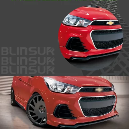 Spoiler Delantero Con Splitter Chevrolet Spark 2017 - 2018 - Image 2