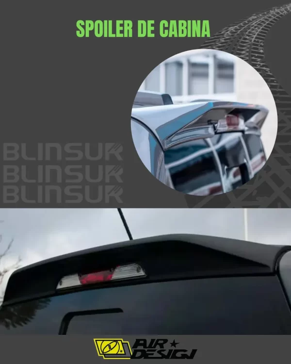 Spoiler De Cabina Dodge Ram Classic 1500/2500 2010 - 2024