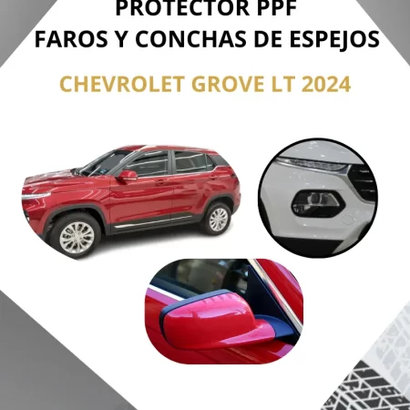 Protector Ppf Conchas Y Faros Para Chevrolet Grove Lt 2024 - Image 2