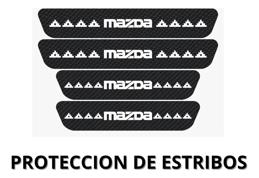 Sticker Protección De Estribos Puertas Mazda Diseño 1 - Image 2