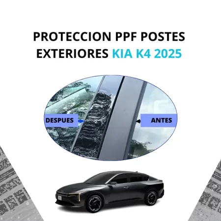 Protector Bl Postes Exteriores Para Kia K4 2025 - Image 2