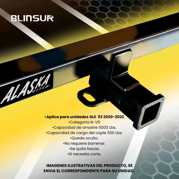 Tiron De Arrastre Jalon M. Benz Gle 53 2020-2022 Alaska