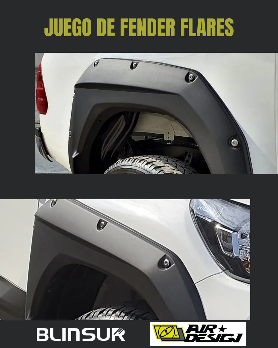 Juego De Cantoneras Toyota Hilux 2021 - 2023 - Image 2