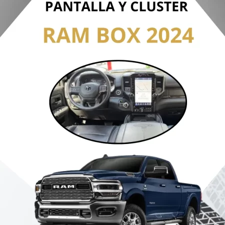 Protección Bl Pantalla Y Clúster Para Ram Box 2024 - Image 2