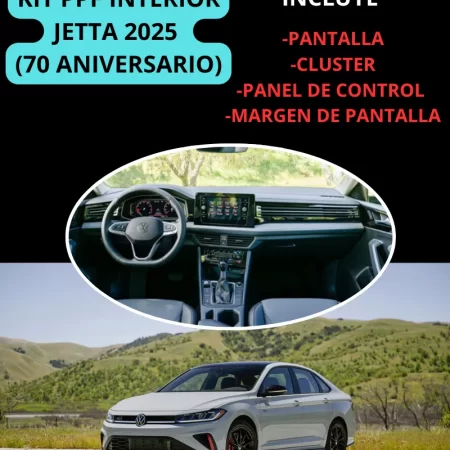 Kit Interior De Proteccion Ppf Para Jetta 2025 - Image 2